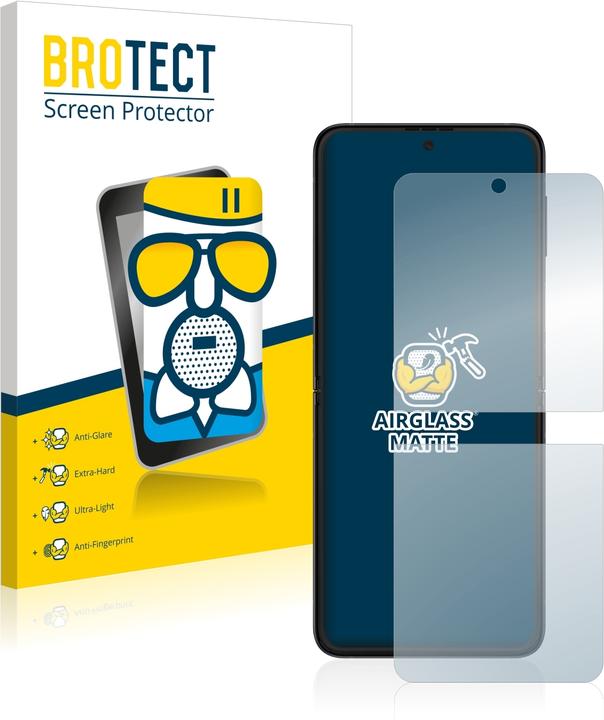 Actual product image BROTECT AirGlass Glass Matte (1 pcs., Samsung Galaxy Z Flip3)