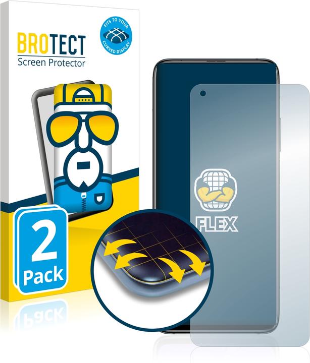 Actual product image BROTECT Full-Cover Protector (2 Piece, Xiaomi Mi 10T Pro 5G)