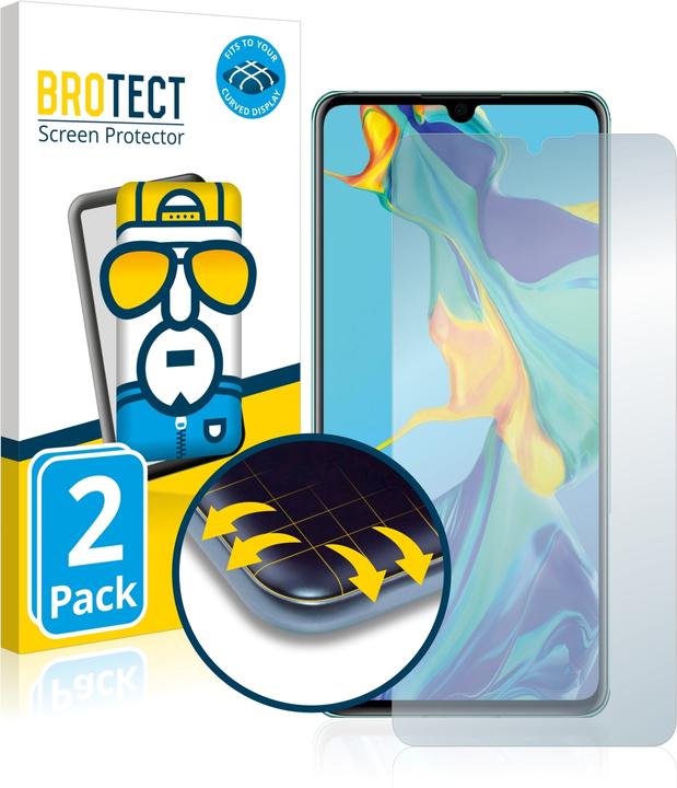 Actual product image BROTECT Full-Cover Protector (2 pcs., Huawei P30)