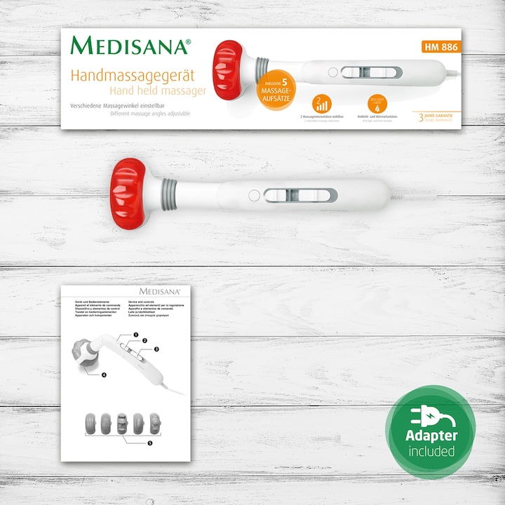 Produktbild Medisana Handmassagegerät HM 886 6.5 W