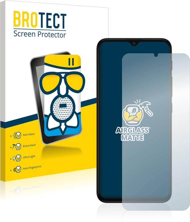 Productafbeelding BROTECT AirGlass Matte kogelwerende glasfolie (1 Stuk, Motorola Moto G30)
