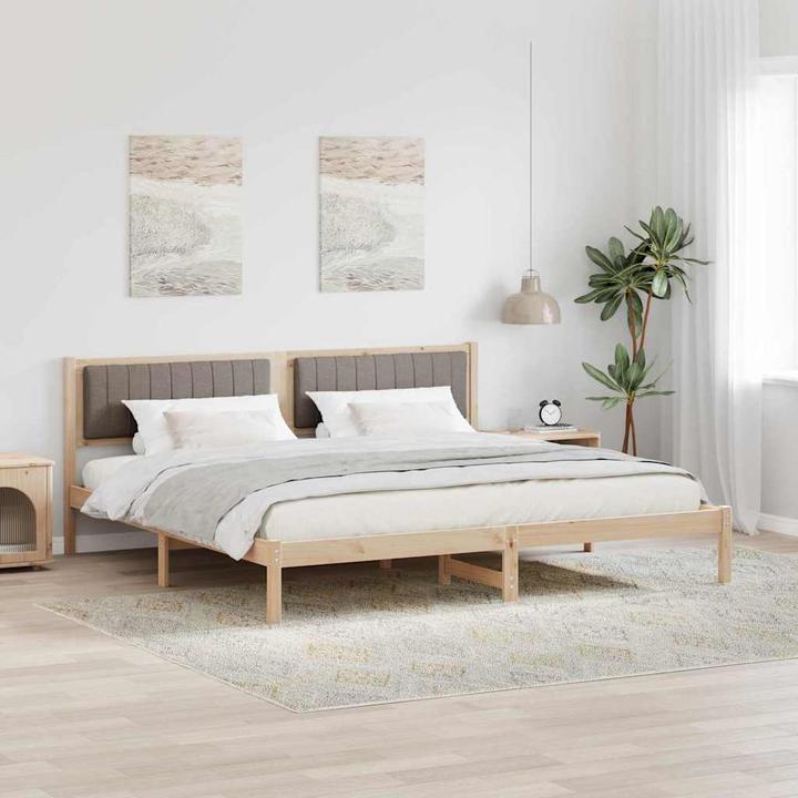 Image du produit vidaXL Holz-Bettgestell (200 x 200 cm)