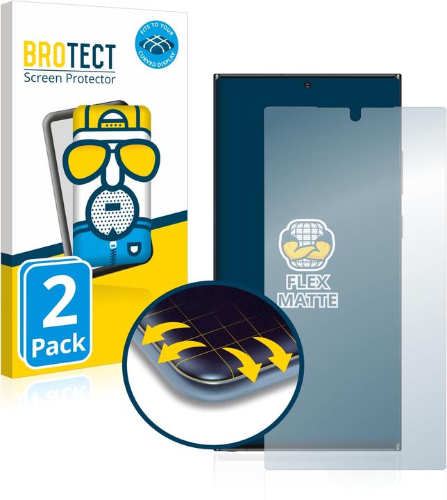 Actual product image BROTECT Full-Cover Protector Matte (2 pcs., Samsung Galaxy Note 20 Ultra)