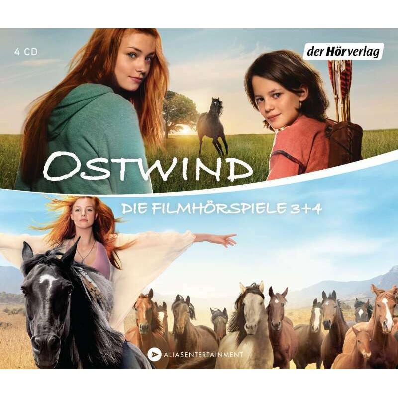 Thumbnail - Ostwind Die Filmhörspiele 3 + 4, Hörbücher von Lea Schmidbauer, Kristina Magdalena Henn, Cornelia Froboess, Jannis Niewö...