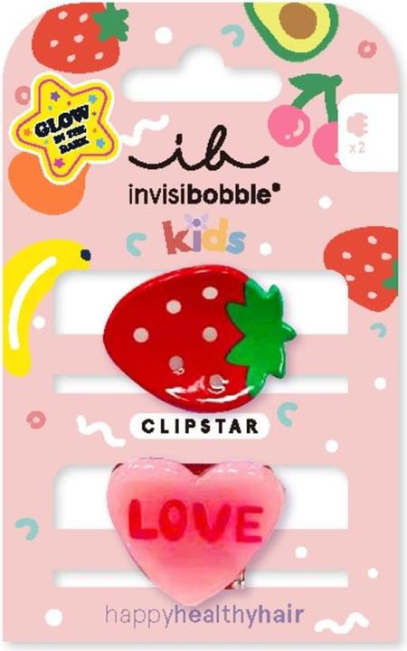 Invisibobble Klamm Clipst Glo Kid Stra 2 (2 pcs)