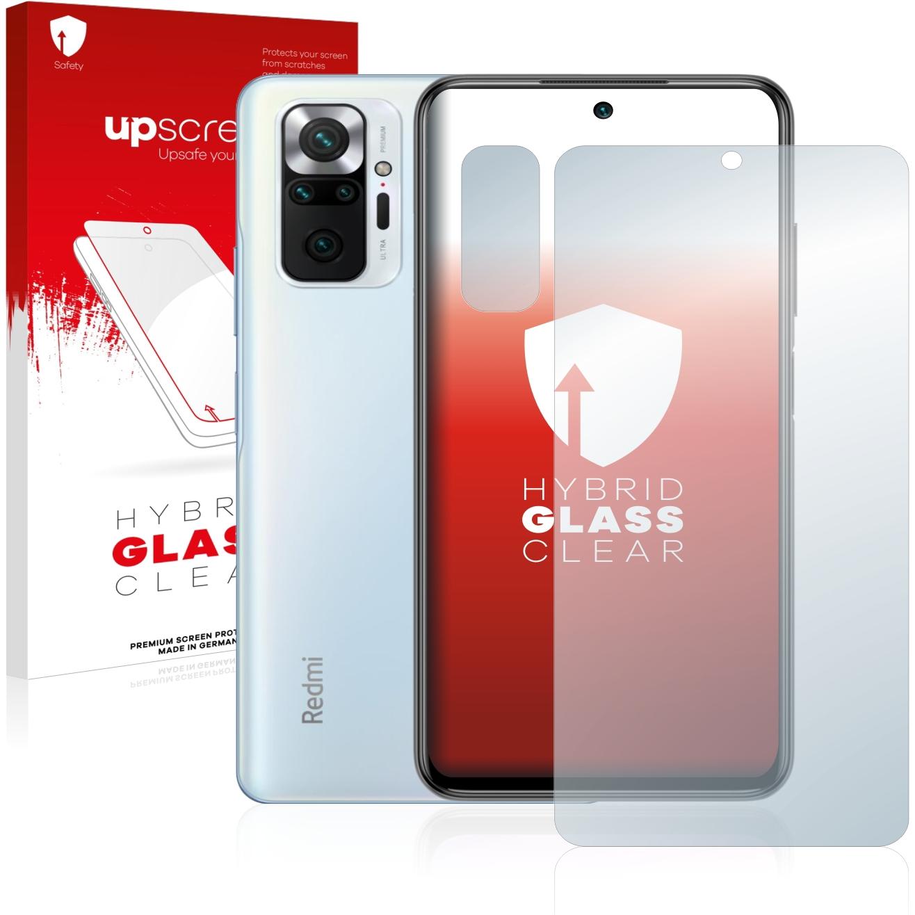 Thumbnail - upscreen Scratch Shield Panzerglasfolie (1 Stück, Xiaomi Redmi Note 10 Pro), Smartphone Schutzfolie, Transparent