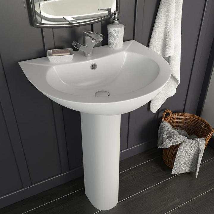 Image du produit vidaXL Évier de salle de bain (440 mm, 520 mm)