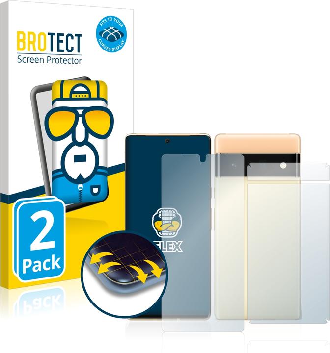Produktbild BROTECT Full-Cover Displayschutz (2 Stück)