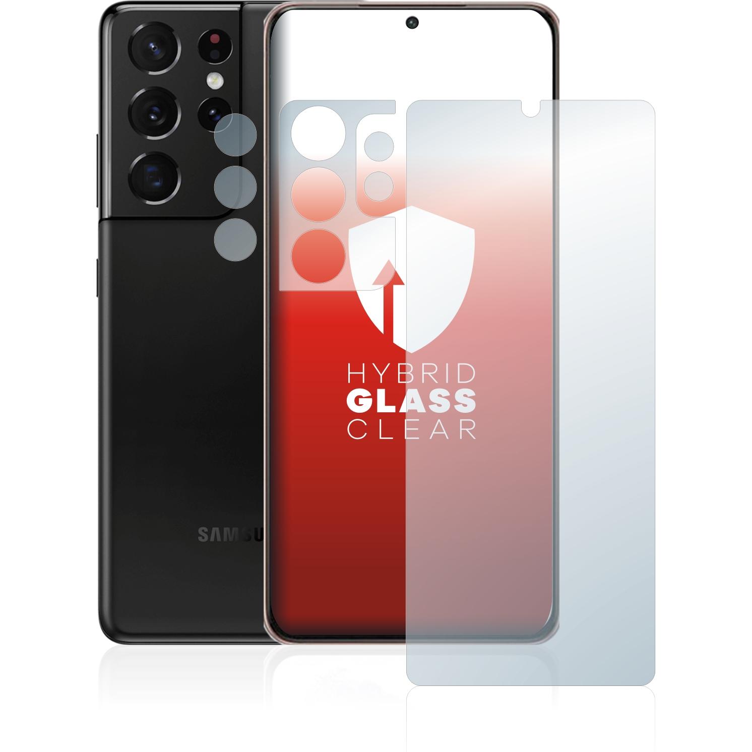 Thumbnail - upscreen Scratch Shield Panzerglasfolie (1 Stück, Samsung Galaxy S21 Ultra 5G), Smartphone Schutzfolie, Transparent