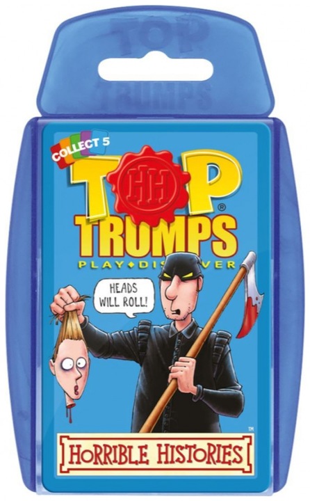 Productafbeelding Top Trumps Bordspel Verschrikkelijke geschiedenissen - Engels (Engels)