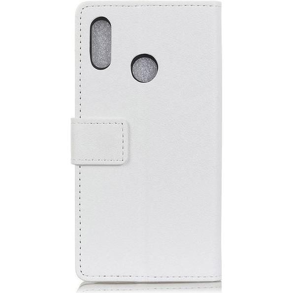Thumbnail - MU Classic Classic III Leder Bookcover Series (Motorola One), Smartphone Hülle, Weiss