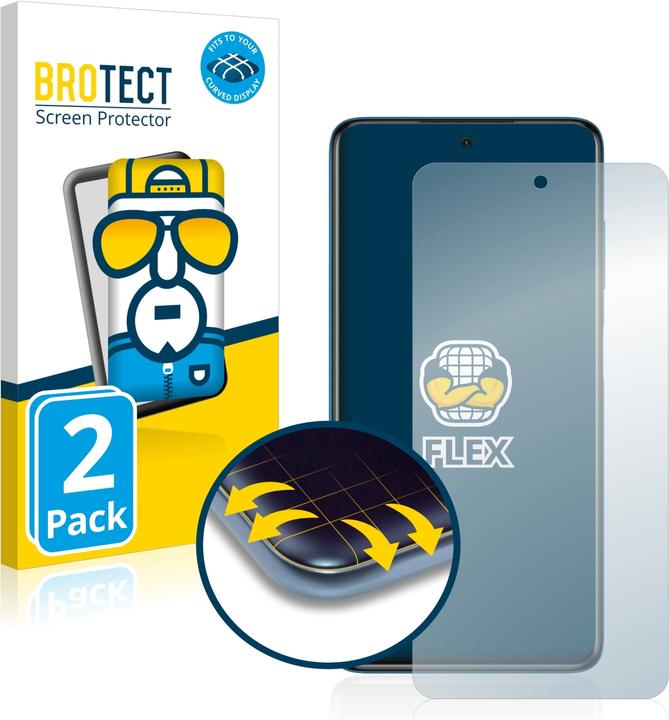 Actual product image BROTECT Full-Cover Protector (2 Piece, Xiaomi Poco X3 Pro)