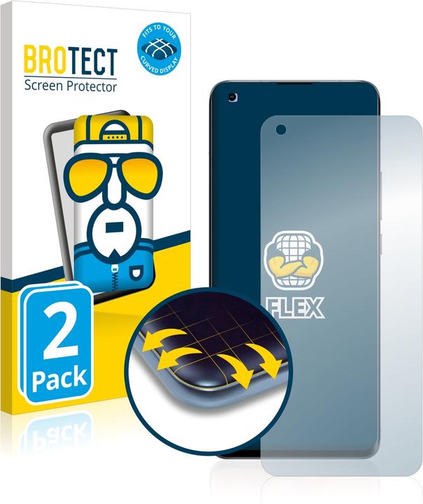 Actual product image BROTECT Full-Cover Protector (2 Piece, Xiaomi Mi 11 Ultra)