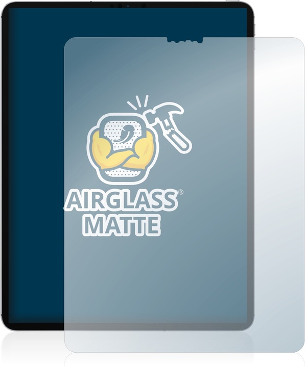 Actual product image BROTECT AirGlass Glass Matte (1 Piece, iPad Pro 12.9 2021 (5th Gen))