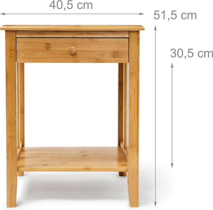 Actual product image Relaxdays Bambus