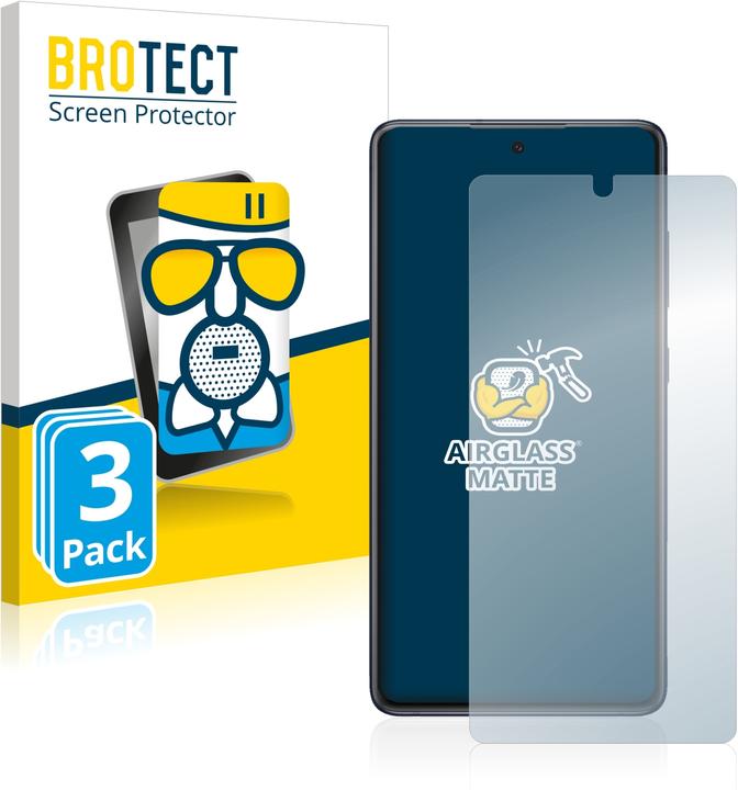 Produktbild BROTECT AirGlass Panzerglasfolie Matt (3 Stück, Samsung Galaxy S20 FE 5G)
