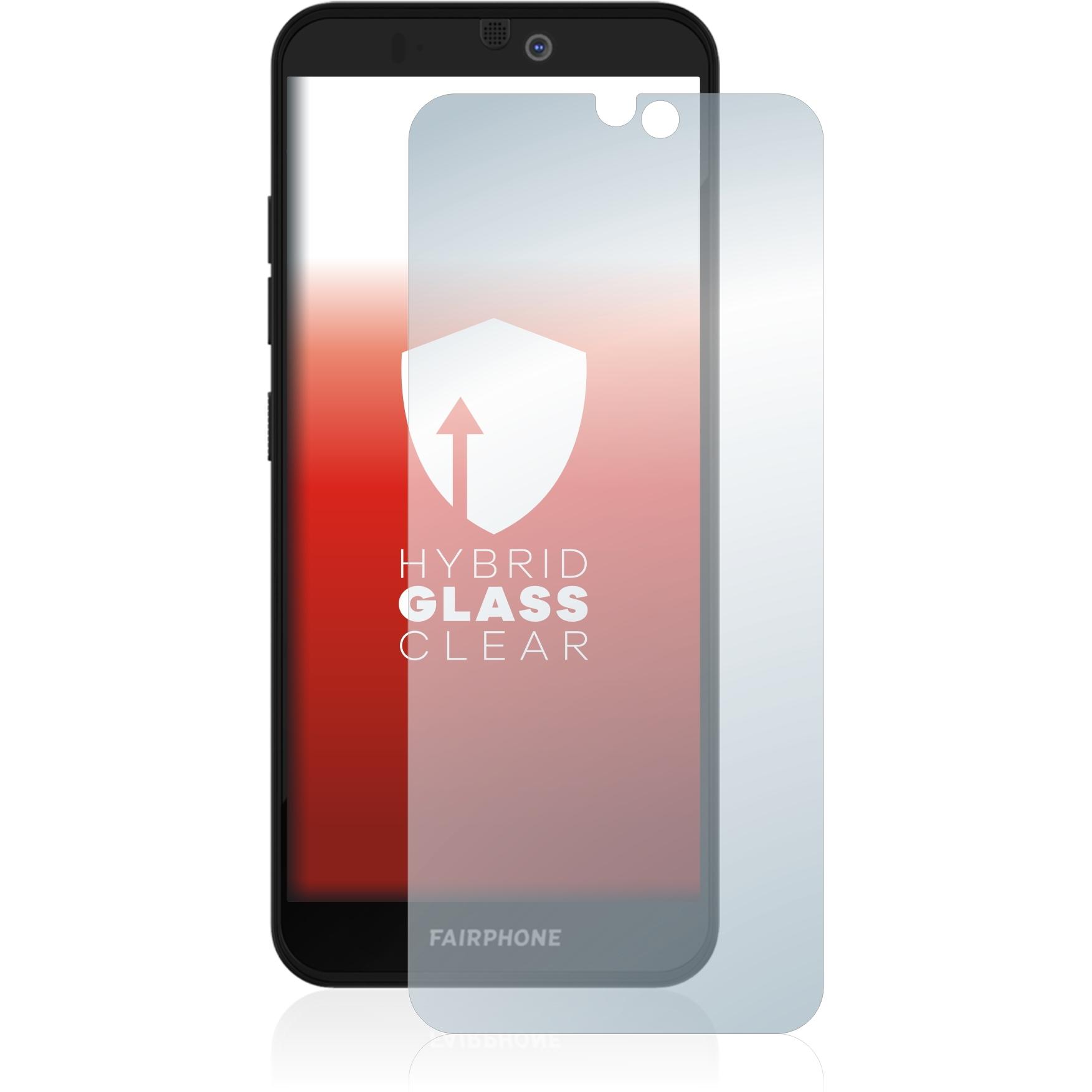Thumbnail - upscreen Scratch Shield Panzerglasfolie (1 Stück, Fairphone 3+), Smartphone Schutzfolie, Transparent
