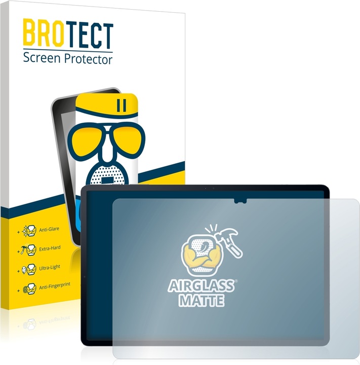 Actual product image BROTECT AirGlass Glass Matte (1 Piece, Galaxy Tab S7+ 12.4 (2020))