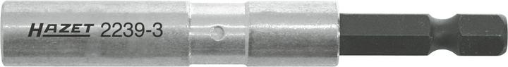 Actual product image HAZET Adapter 2239-3 ∙ Hexagon, solid 6.3 (1/4 inches) ∙ Hexagon, hollow 6.3 (1/4 inch) (6.3 mm)