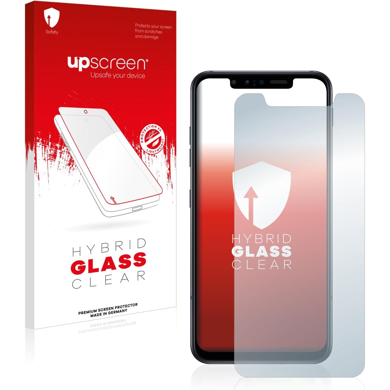 upscreen Scratch Shield (1 Stück, LG G8s ThinQ), Smartphone Schutzfolie, Transparent