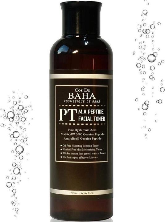 Produktbild Cos de Baha Peptide Toner 200ml with Matrixyl 3000 & Argireline (Reinigungslotion, 200 ml)