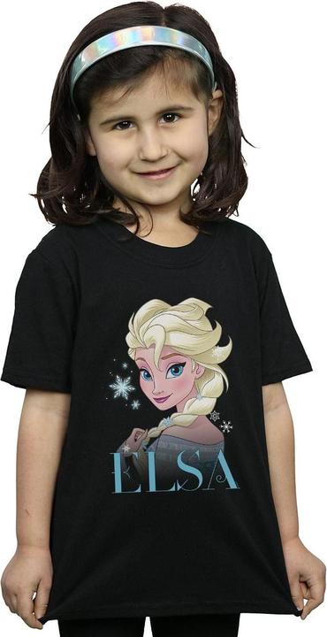 Produktbild Disney Frozen Elsa Snowflake Portrait TShirt Mädchen (152, 158)