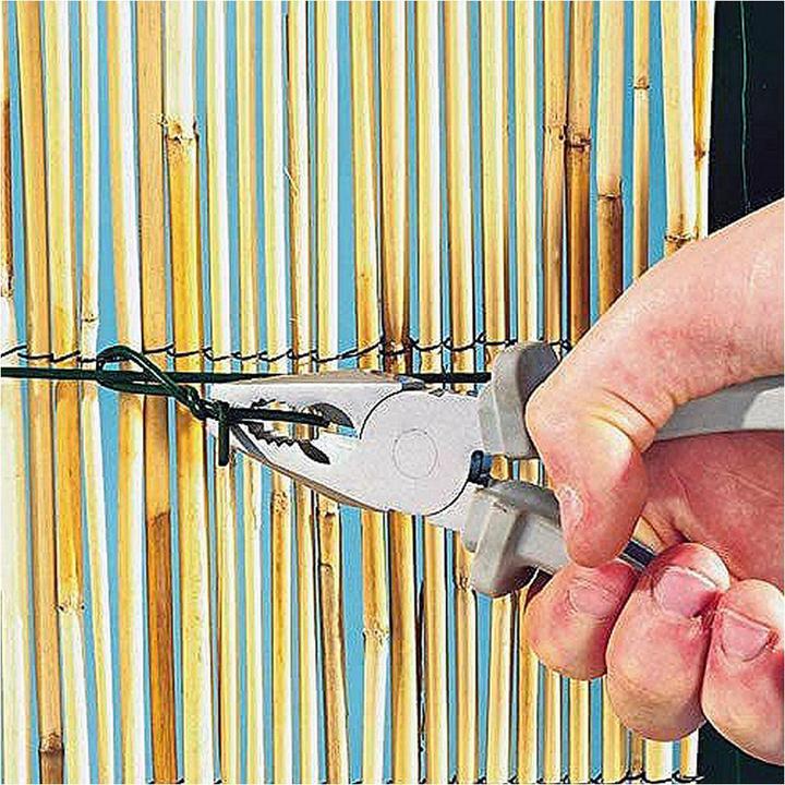 Produktbild EDM Gartenzaun 75817 Braun Bambus 1,5 x 5 m