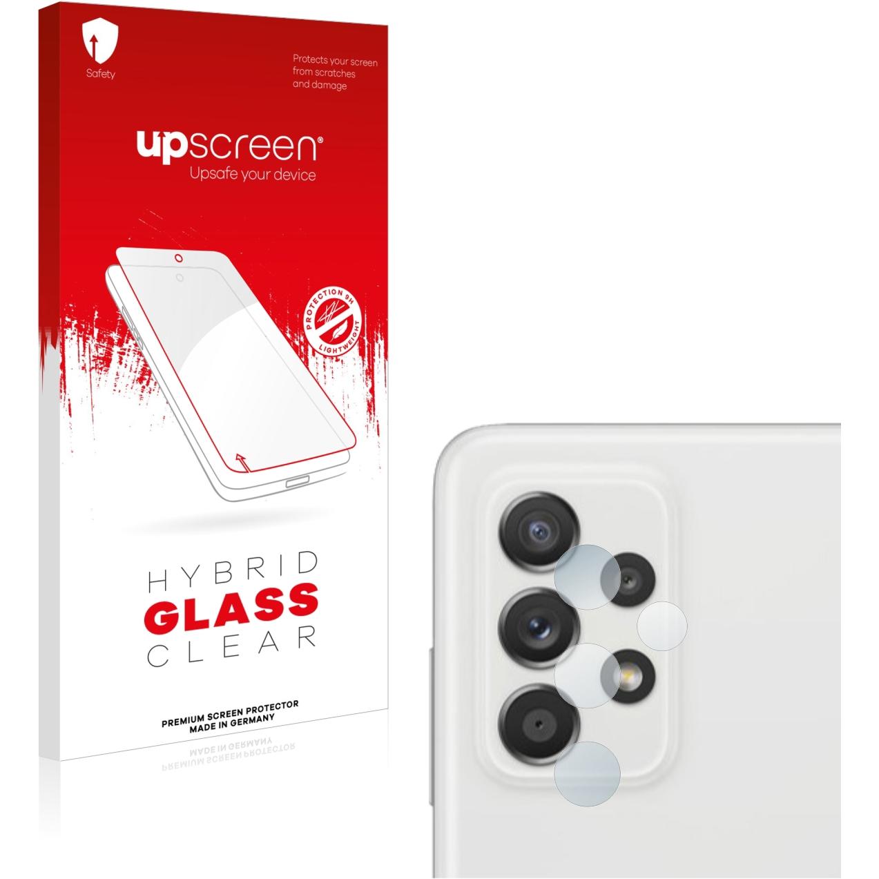 upscreen Scratch Shield Panzerglasfolie (1 Stück, Samsung Galaxy A52s 5G), Smartphone Schutzfolie, Transparent