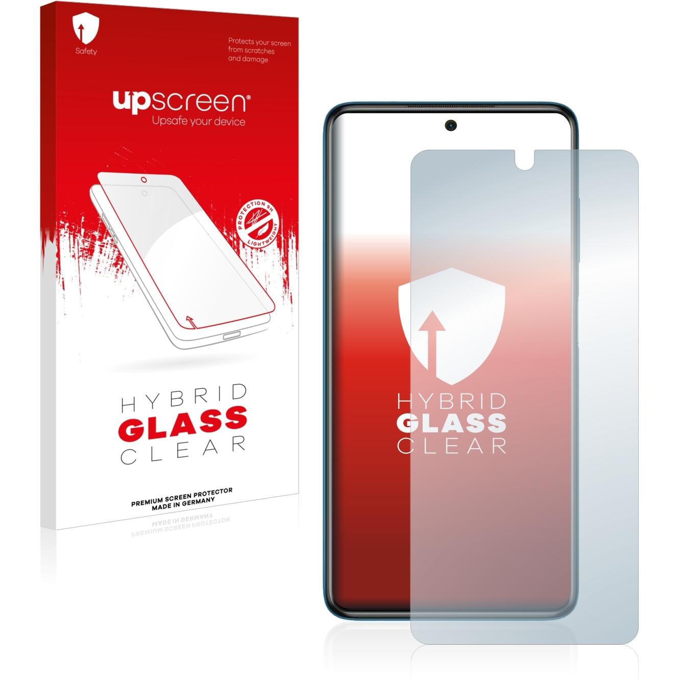 upscreen Scratch Shield Panzerglasfolie (1 Stück, Xiaomi Poco X3 Pro), Smartphone Schutzfolie, Transparent