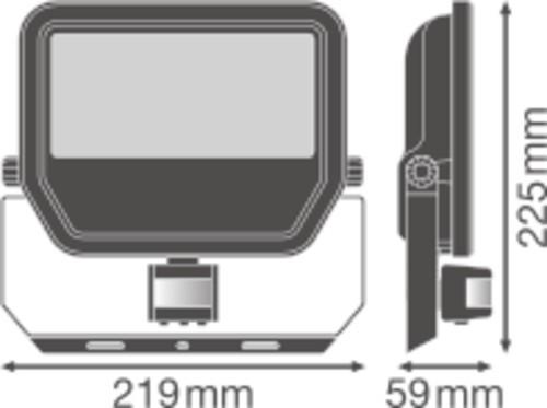 Actual product image Ledvance Floodlight Sensor (5500 lm, IP65)