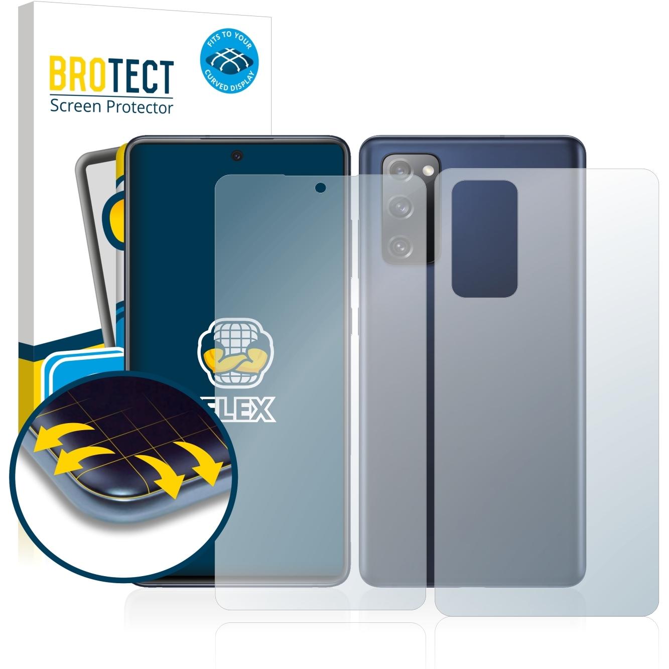 Thumbnail - BROTECT Full-Cover Displayschutz (2 Stück, Samsung Galaxy S20 FE), Smartphone Schutzfolie, Transparent