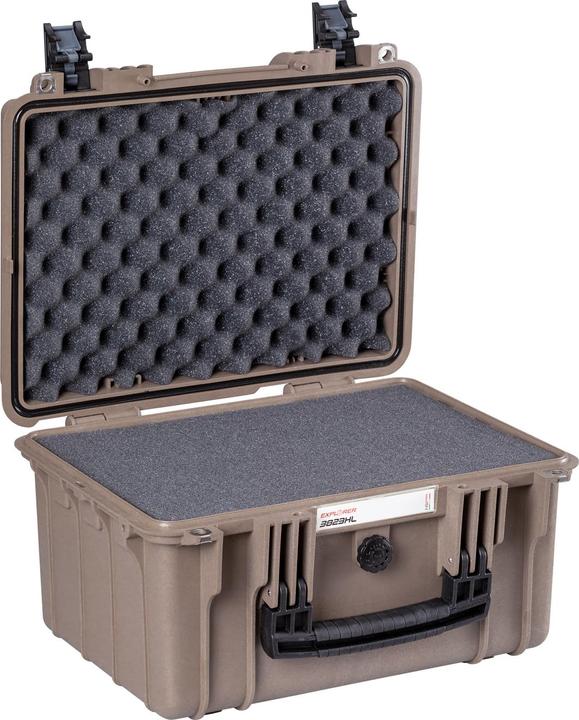 Actual product image Explorer Cases Outdoor case 3823HL.D desert tan with pick & pluck foam (W x (Photo case, 23.60 l)