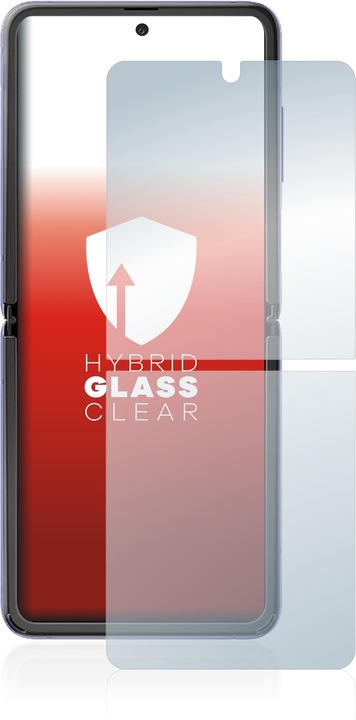 Produktbild upscreen Scratch Shield Panzerglasfolie (1 Stück, Samsung Galaxy Z Flip)