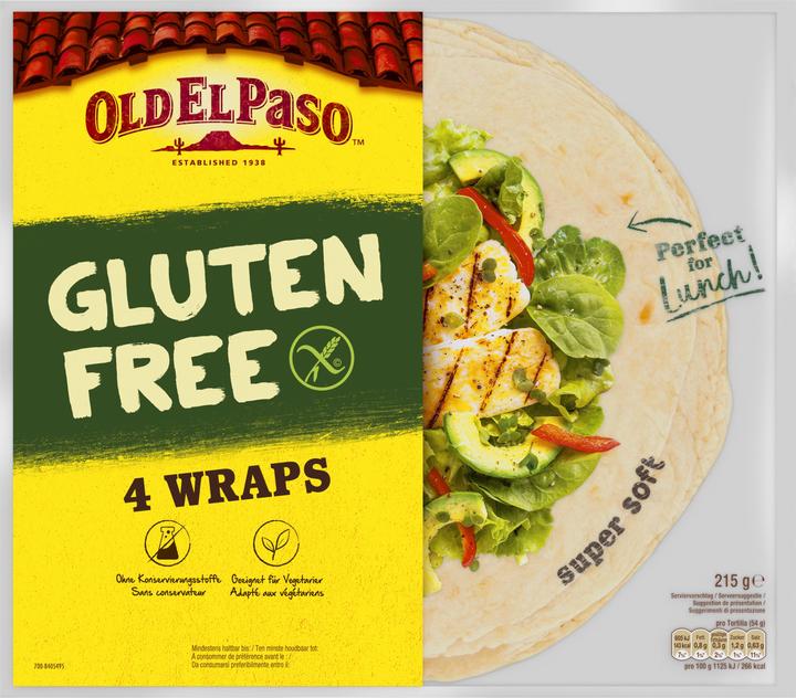 Actual product image Old El Paso XL Glutenfree Tortillas (249 g)