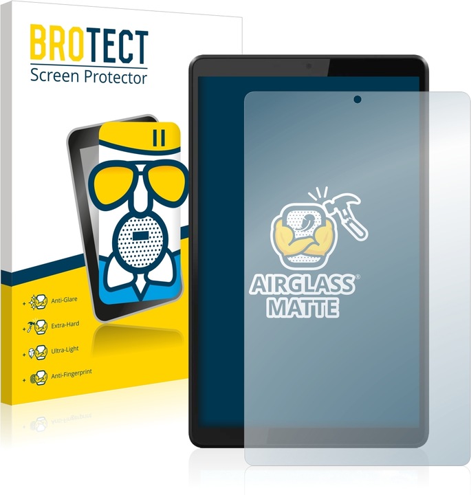 Productafbeelding BROTECT AirGlass Matte kogelwerende glasfolie (1 Stuk, Tab M8)