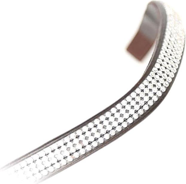 Image du produit Aviemore Frontal en strass pour chevaux Petit cuir