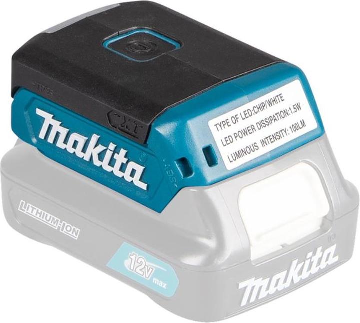 Actual product image Makita DEAML103 Rechargeable LED Spotlight 12V MAX (100 lm)