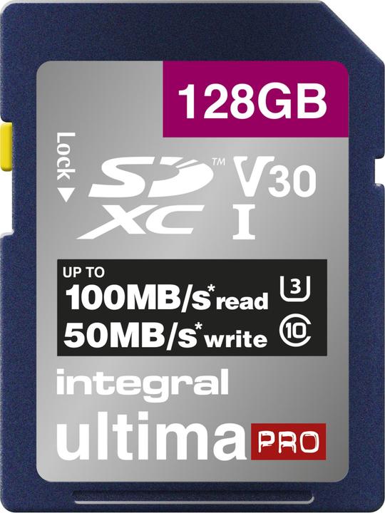 Premium hoge snelheid (128 GB, SDXC, UHS-I) (128 GB, SDXC, U3, UHS-I)
