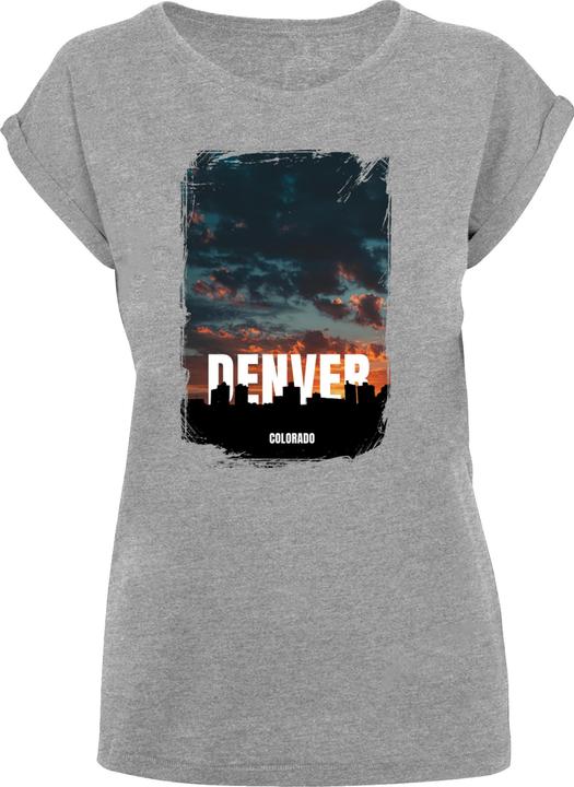 Produktbild Merchcode Ladies Denver Extended Shoulder Tee - 113121 (M)