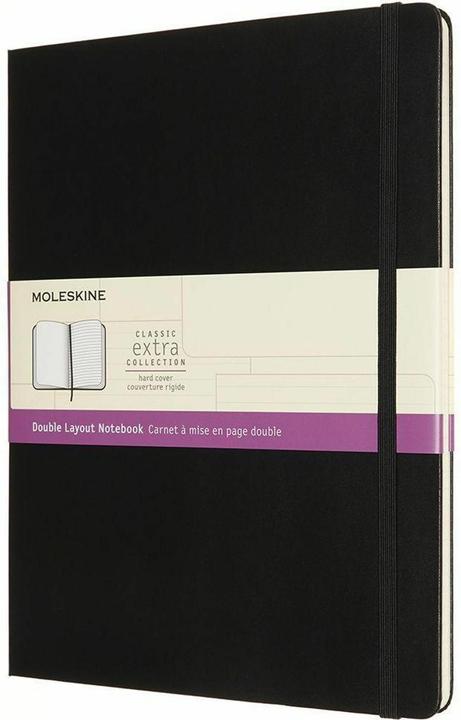 Produktbild Moleskine Classic Collection extra (190 x 250 mm, Blanko, Liniert, Harter Einband)