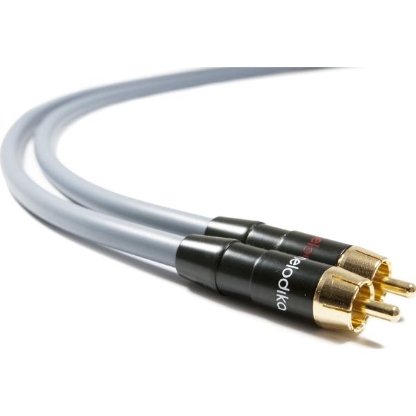 Melodiya Kabel RCA (Cinch) x2 - RCA (Cinch) x2 3m lang (3 m, Cinch), Audio Kabel