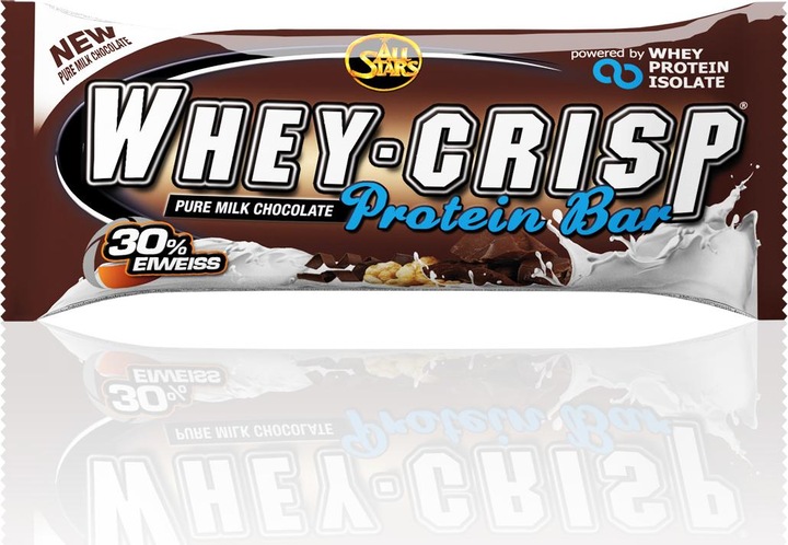 Produktbild All Stars Whey Crisp Protein Bar (Pure Chocolate, 1 Stk., 50 g)