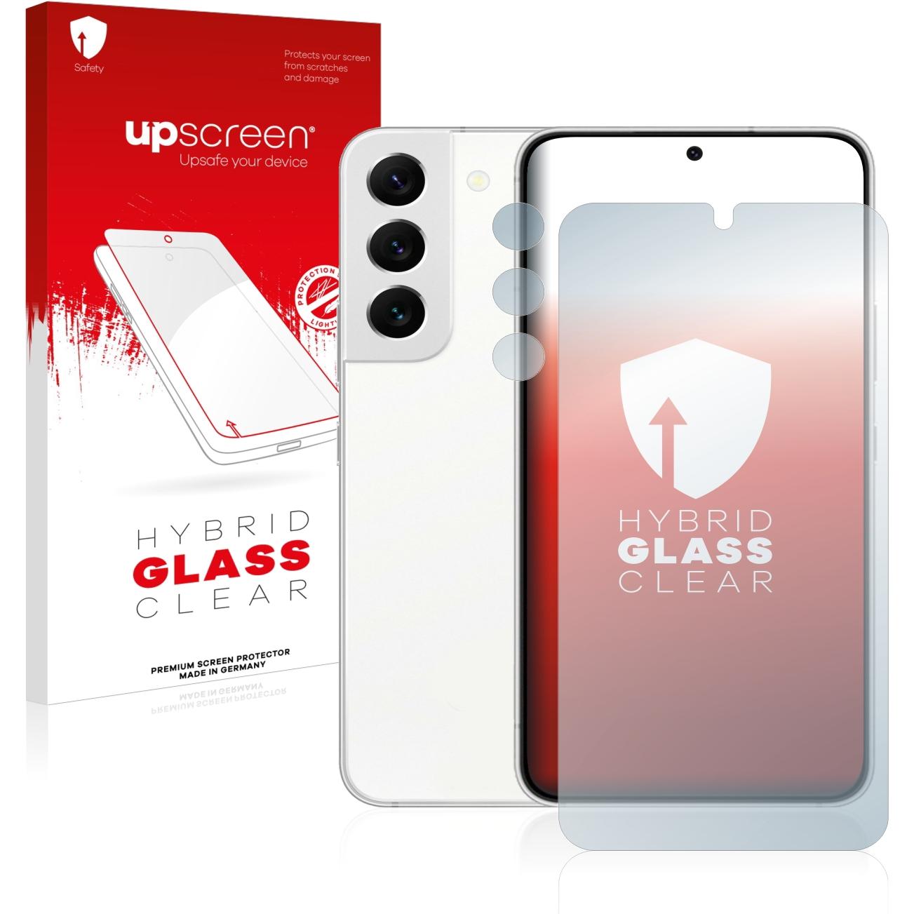 Thumbnail - upscreen Scratch Shield Panzerglasfolie (1 Stück, Samsung Galaxy S21), Smartphone Schutzfolie, Transparent