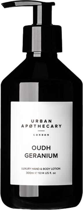 Urban apothecary Luxury Hand & Body Lotion Oudh Geranium (300 ml)
