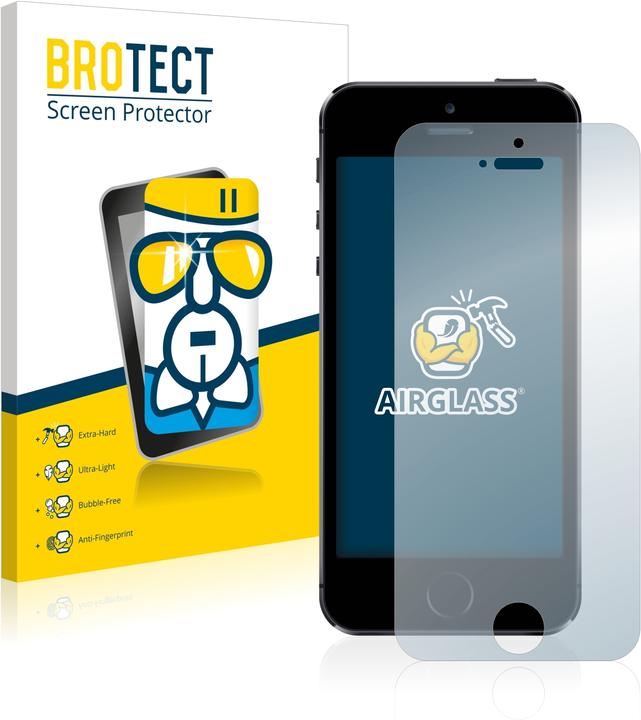 Actual product image BROTECT AirGlass Glass (1 pcs., Apple iPhone 5s)