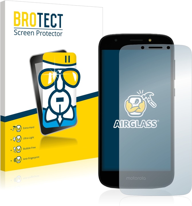 Actual product image BROTECT AirGlass Glass (1 Piece, Motorola Moto E5 Play)
