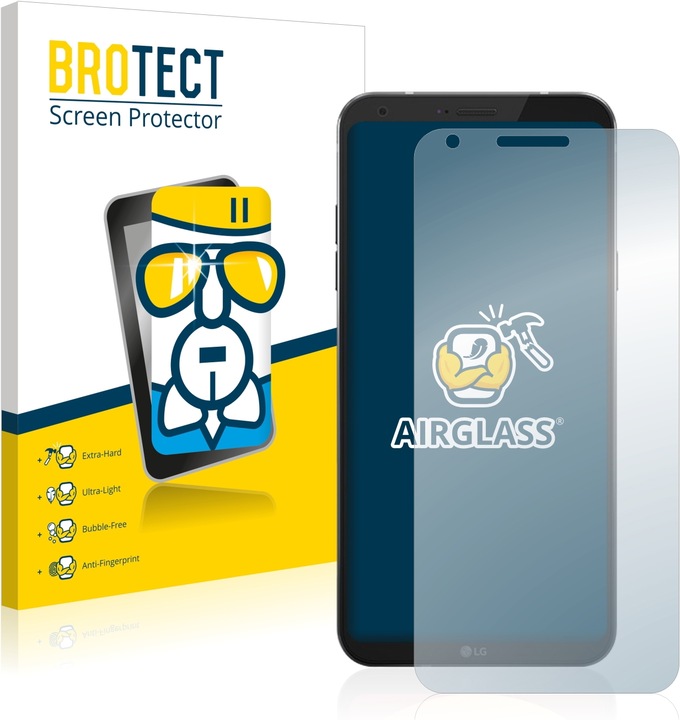 Produktbild BROTECT AirGlass Panzerglasfolie (1 Stück, LG Q6)