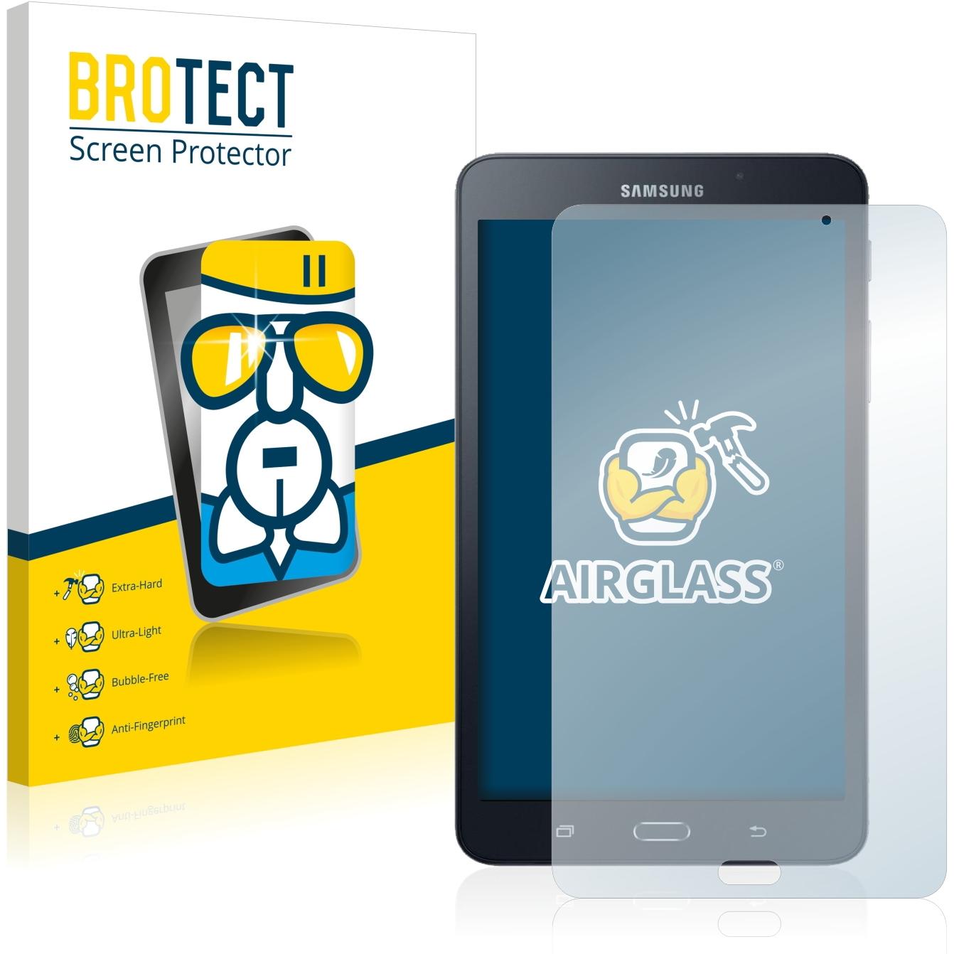 BROTECT AirGlass Panzerglasfolie (1 Stück, Galaxy Tab A6 7.0), Tablet Schutzfolie