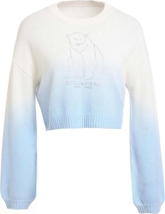 Produktbild Bellemere Sweater Polar Bear Cropped Cashmere Sweater (With Crystal Touch) (M)