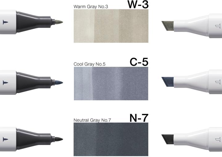 Produktbild Copic Classic Designer Collection (3x)